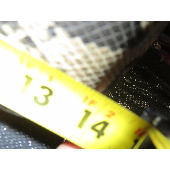 Coach Soho Embossed Python Exotic  Leather Satchel Buckle Strap Snap Closure Car - Picture 12 of 14